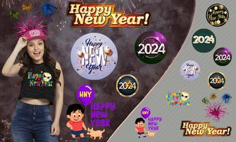 New Year 2025 Photo Editor poster
