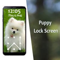 Puppy Dog Pattern Lock Screen captura de pantalla 2