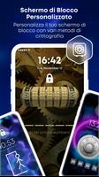 2 Schermata Blocco app: PIN, password