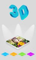 3D Photo Collage Editor Affiche