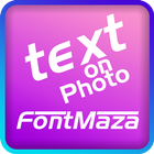 ikon Text on Photo - FontMaza