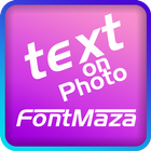 Icona Text on Photo - FontMaza
