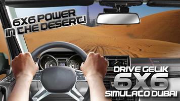 Drive GELIK 6x6 Simulato Dubai Affiche