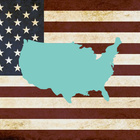 US states Quiz - Capitals, Flags and Maps ikon