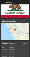US states Quiz - Capitals, Flags and Maps syot layar 1