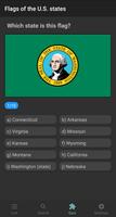 US states Quiz - Capitals, Flags and Maps capture d'écran 3