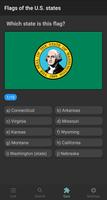 US states Quiz - Capitals, Flags and Maps syot layar 3