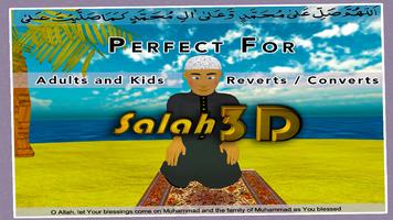 Salah 3d- Islamic prayer guide الملصق