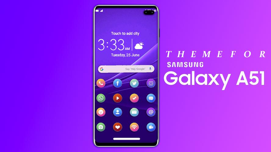 Theme For Samsung Galaxy A51 For Android Apk Download