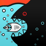 Big fish eat Small fish icon