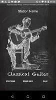Classical Guitar Radio Affiche