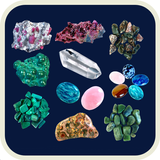 Piedras y atribuciones - Gemas أيقونة
