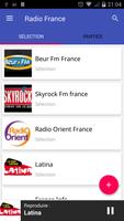 Radio France الملصق