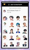 Armée BTS Sticker capture d'écran 1