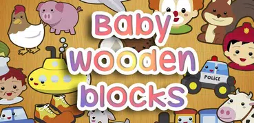 Baby wooden blocks