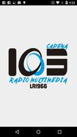 Cadena 103 Radio y TV Affiche
