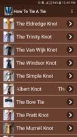 How To Tie A Tie screenshot 1