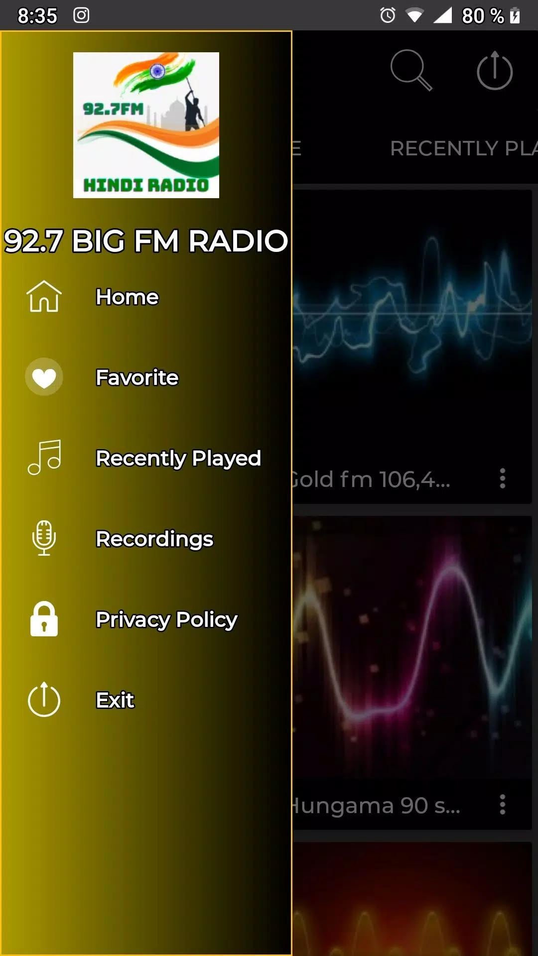 92.7 Big FM Radio Hindi Online APK voor Android Download