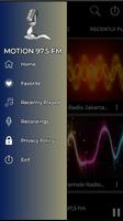 motion radio jakarta 97.5 fm, jakarta music radio 海报