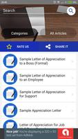 Appreciation Letter ภาพหน้าจอ 3