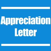 Appreciation Letter โปสเตอร์