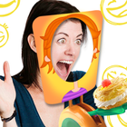 Cake on face antistress Prank icon