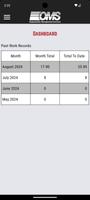 OMS Apprentice Work Record screenshot 2