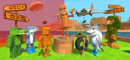 Online Brainrot Battle Royale الملصق