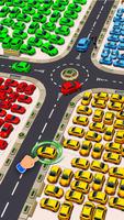 Car Sort Color Puzzle Games Affiche