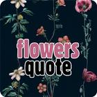 flower quote icône