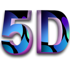 5D Live Wallpaper 4D 3D icône