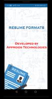 Resume Formats पोस्टर