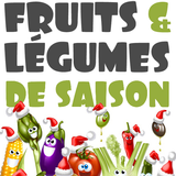 Fruits et légumes de saison icône