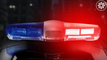 Police siren light & sound screenshot 1