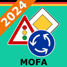 Mofa - Führerschein Zeichen