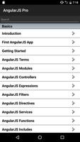 AngularJS Pro Quick Guide Free Affiche
