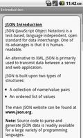 JSON Pro Quick Guide Free capture d'écran 1