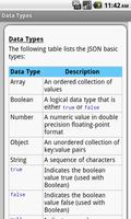 JSON Pro Quick Guide Free تصوير الشاشة 2