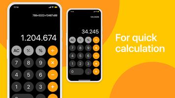 Calculator Phone 15 - OS 17 स्क्रीनशॉट 1