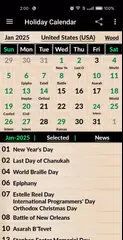 Holiday Calendar 2026 APK Herunterladen