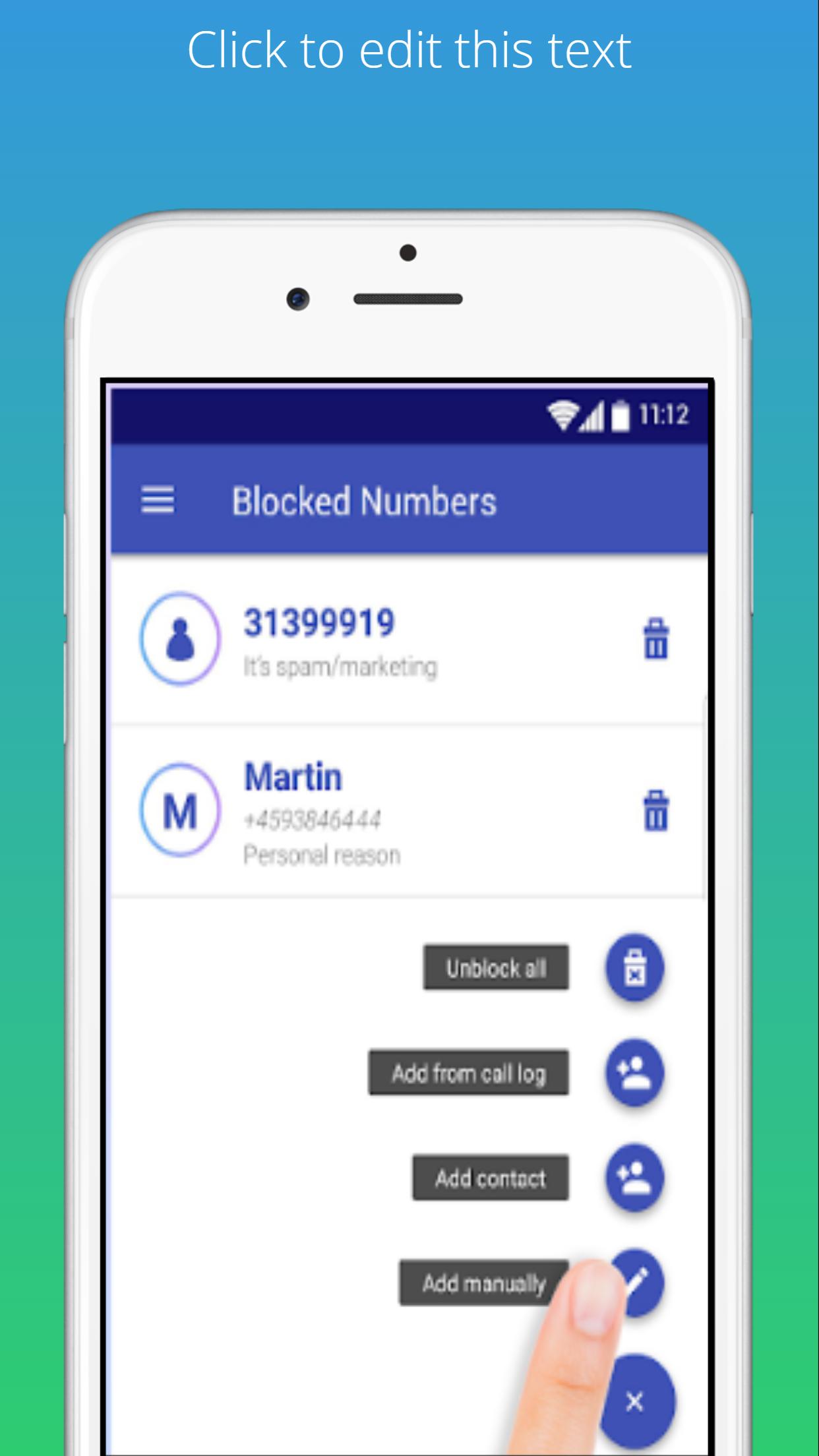 Call Block Blacklist and Block SMS Easy‏ for Android - APK Download