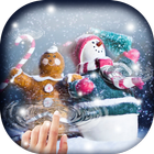 Water Ripple : Merry Christmas Live Wallpaper icon