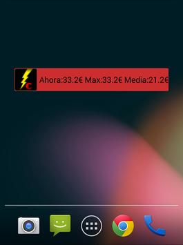Mi Precio de la Luz Widget 截图 1