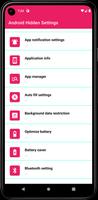 Settings App - Settings update Affiche
