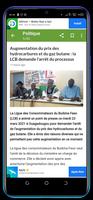 Burkinafaso Actualités.- vidéo imagem de tela 1