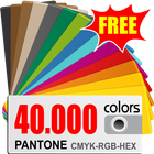 1 Pantone Color Book biểu tượng