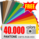 1 Pantone Color Book icône