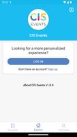 CIS Events poster