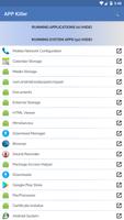 App Killer Android : App Stopper Plakat