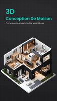 Dessiner plan de maison 2D Affiche